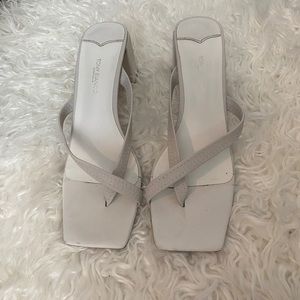 COPY - Tony Bianco white sandals